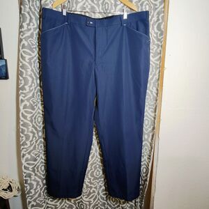 Stromberg Wintra 1.0 Wintertech Mens 44 SHORT Blue Golf Trousers Wind Breaker